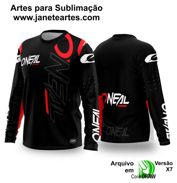 Arte Vetor Camisa de MOTOCROSS 2024 - 2025