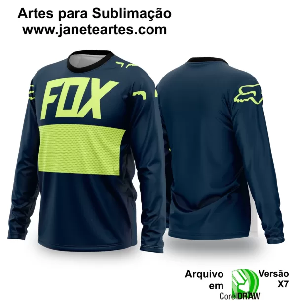 Arte Vetor Camisa de MOTOCROSS 2024 - 2025