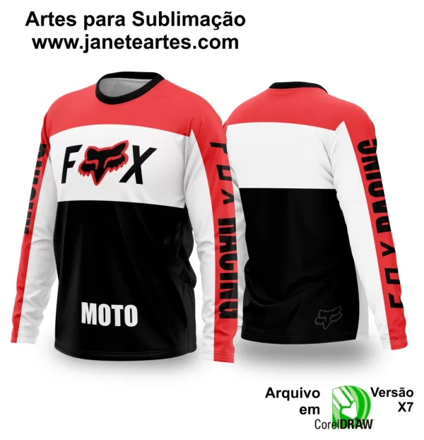 Arte Vetor Camisa de MOTOCROSS 2024 - 2025