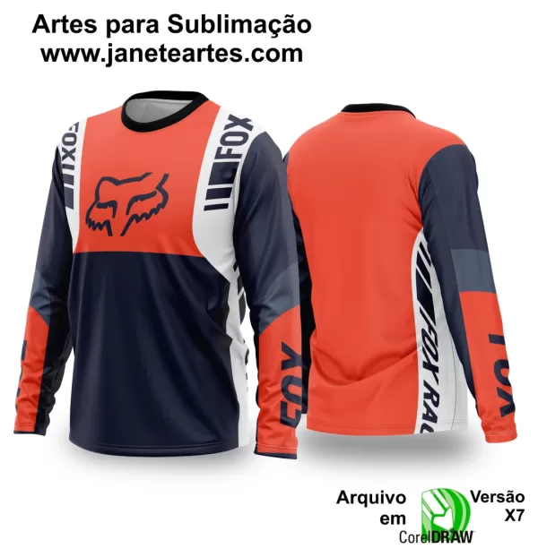 Arte Vetor Camisa de MOTOCROSS 2024 - 2025