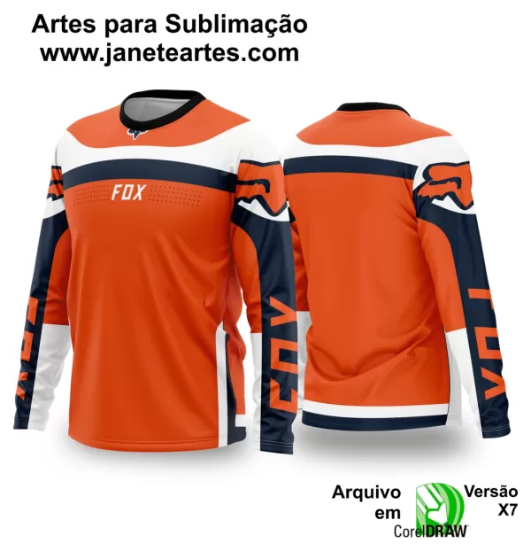 Arte Vetor Camisa de MOTOCROSS 2024 - 2025