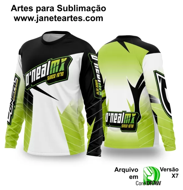 Arte Vetor Camisa de MOTOCROSS 2024 - 2025