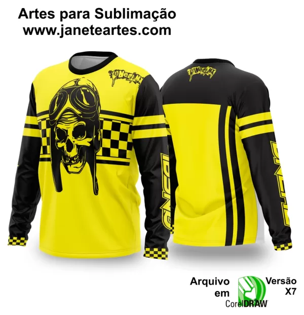 Arte Vetor Camisa de MOTOCROSS 2024 - 2025