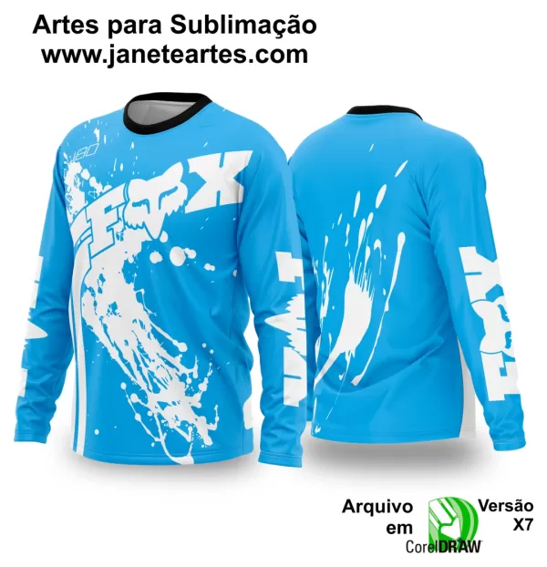 Arte Vetor Camisa de MOTOCROSS 2024 - 2025