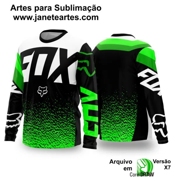 Arte Vetor Camisa de MOTOCROSS 2024 - 2025