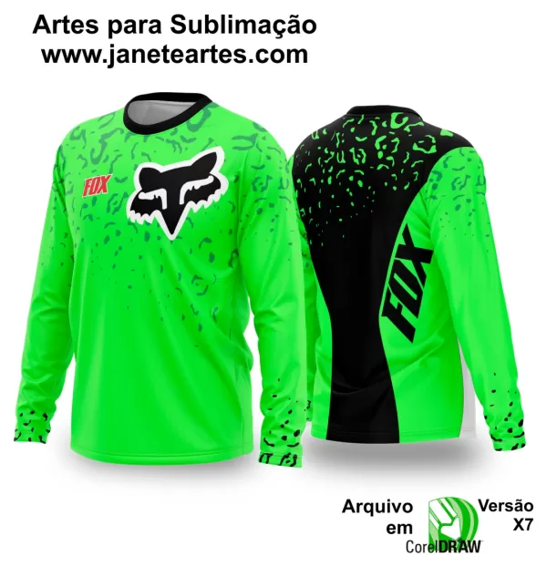 Arte Vetor Camisa de MOTOCROSS 2024 - 2025