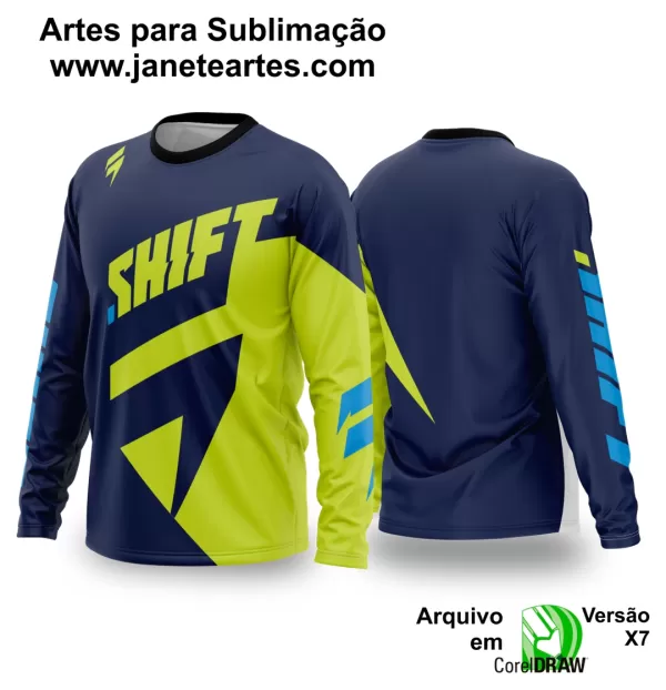 Arte Vetor Camisa de MOTOCROSS 2024 - 2025