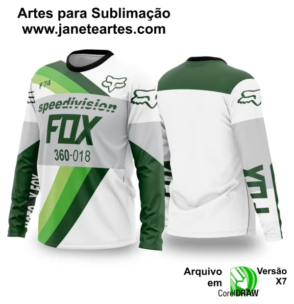 Arte Vetor Camisa de MOTOCROSS 2024 - 2025