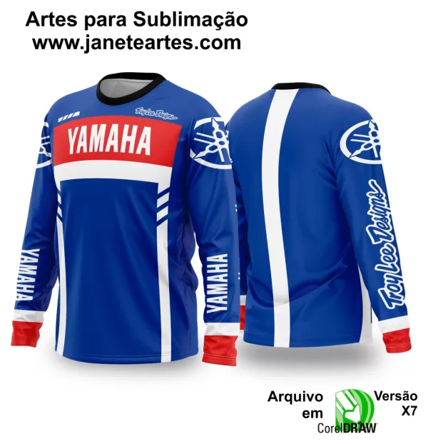 Arte Vetor Camisa de MOTOCROSS 2024 - 2025