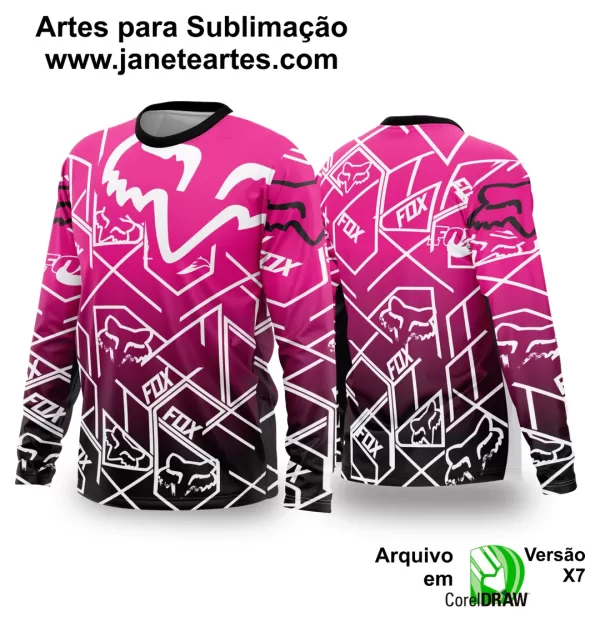 Arte Vetor Camisa de MOTOCROSS 2024 - 2025