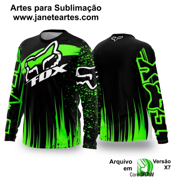 Arte Vetor Camisa de MOTOCROSS 2024 - 2025