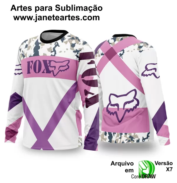 Arte Vetor Camisa de MOTOCROSS 2024 - 2025