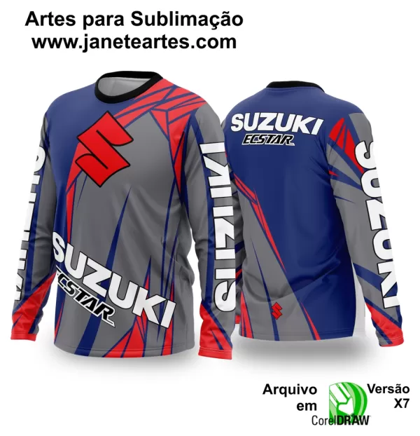 Arte Vetor Camisa de MOTOCROSS 2024 - 2025