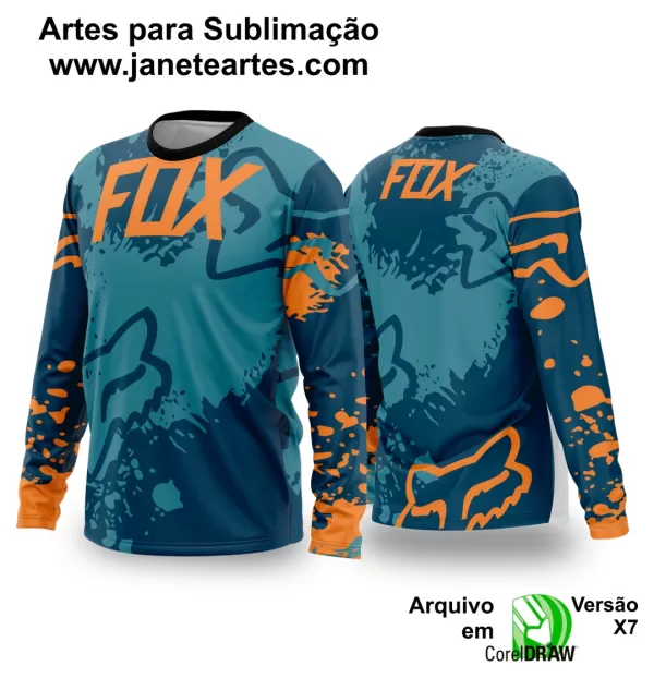 Arte Vetor Camisa de MOTOCROSS 2024 - 2025