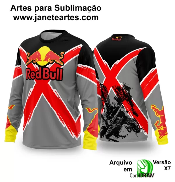 Arte Vetor Camisa de MOTOCROSS 2024 - 2025