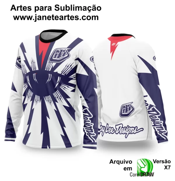 Arte Vetor Camisa de MOTOCROSS 2024 - 2025