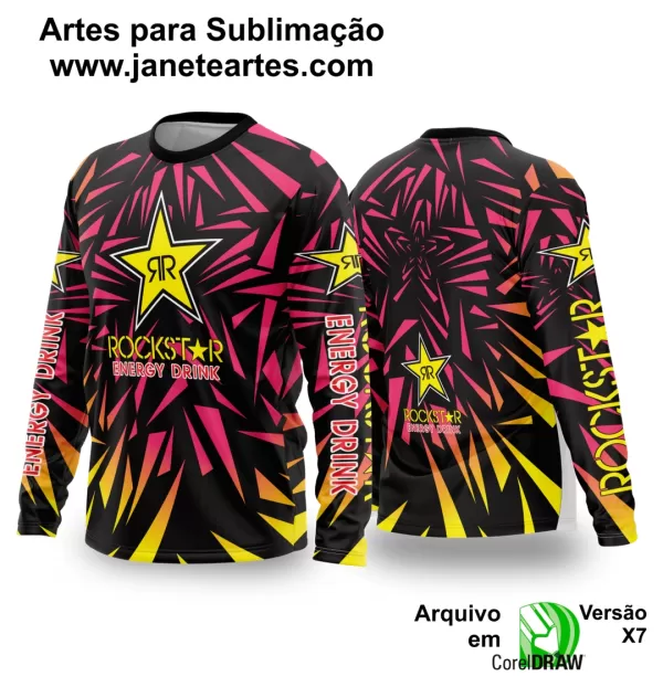 Arte Vetor Camisa de MOTOCROSS 2024 - 2025