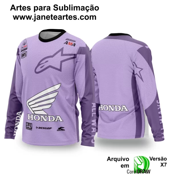 Arte Vetor Camisa de MOTOCROSS 2024 - 2025