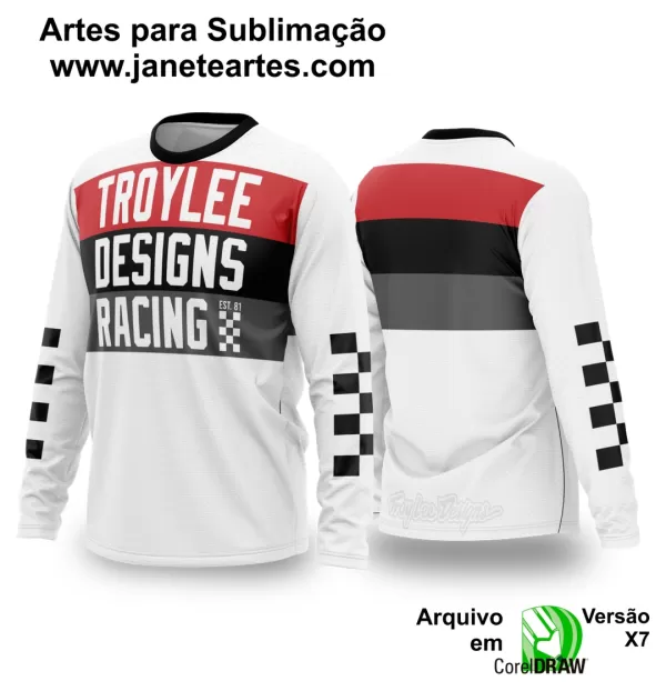 Arte Vetor Camisa de MOTOCROSS 2024 - 2025