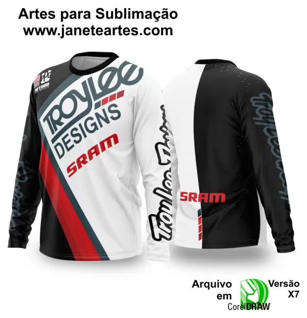 Arte Vetor Camisa de MOTOCROSS 2024 - 2025