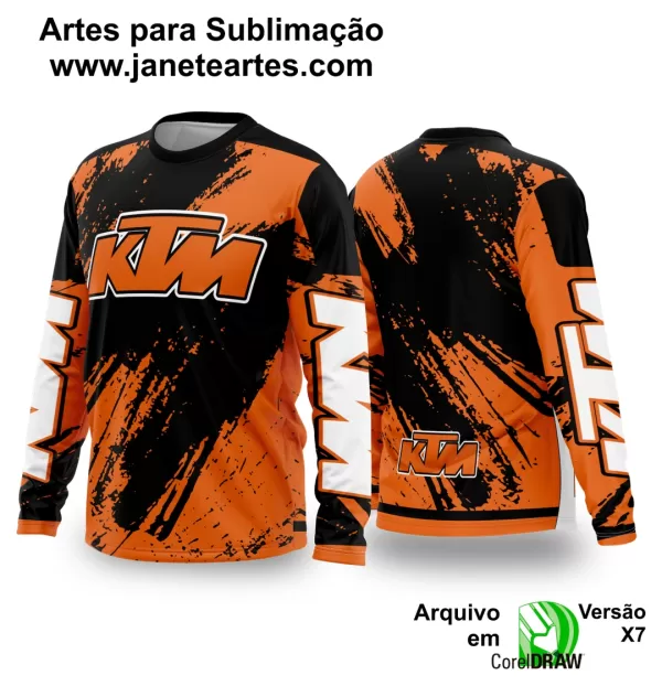 Arte Vetor Camisa de MOTOCROSS 2024 - 2025