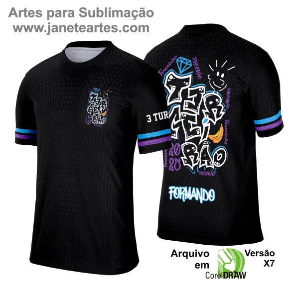 Arte Vetor Camisa de Terceirão 2025: Grafitte Diamante