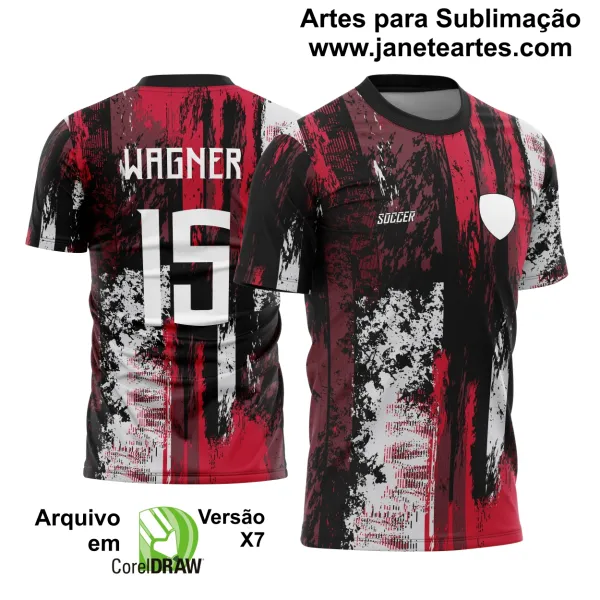 Arte Vetor Camisa de Time Amador