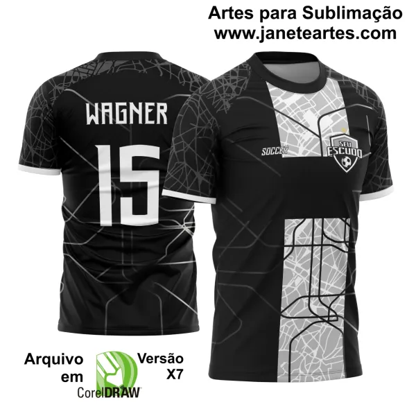 Arte Vetor Camisa de Time Amador