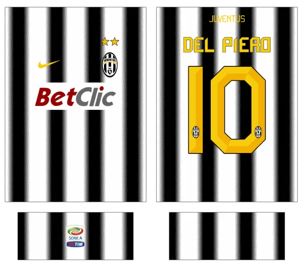 Arte Vetor Estampa Camisa Juventus Conceito 2012 - 1