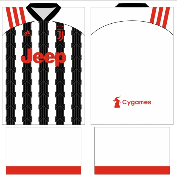 Arte Vetor Estampa Camisa Juventus Conceito 2020 2021 - 2