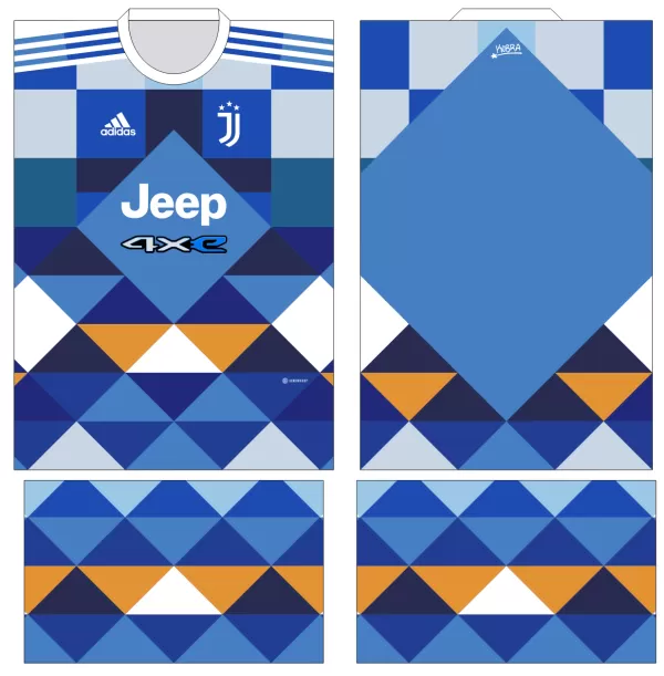 Arte Vetor Estampa Camisa Juventus Conceito 2022 - 6
