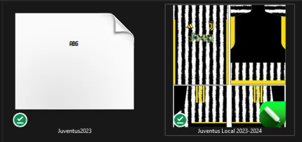 Arte Vetor Estampa Camisa Juventus Local 2023 - 2024