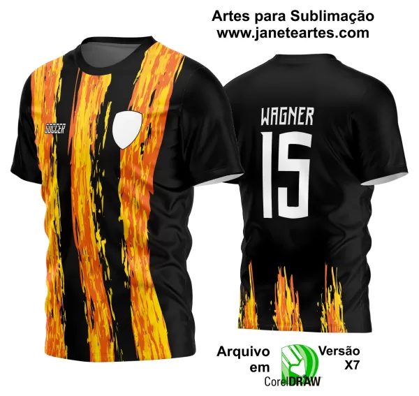 Arte Vetor Estampa Camisa Time Amador Futebol 2024