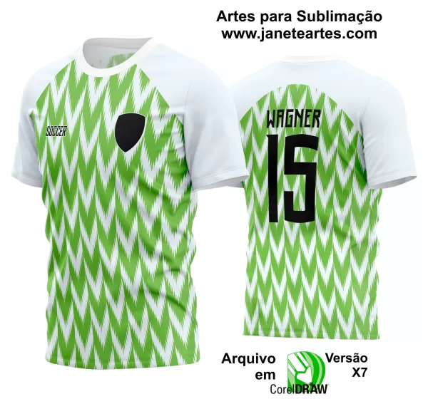 Arte Vetor Estampa Camisa Time Amador Futebol 2024