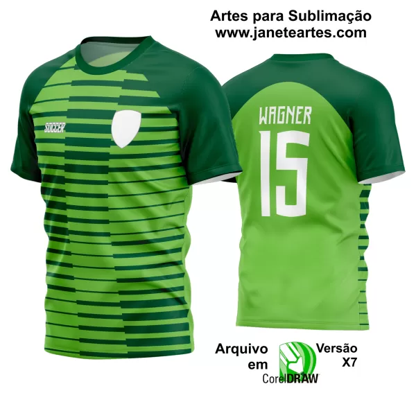 Arte Vetor Estampa Camisa Time Amador Futebol 2024