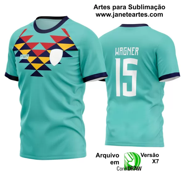 Arte Vetor Estampa Camisa Time Amador Futebol 2024