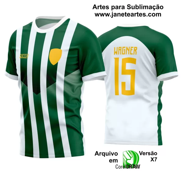 Arte Vetor Estampa Camisa Time Amador Futebol 2024