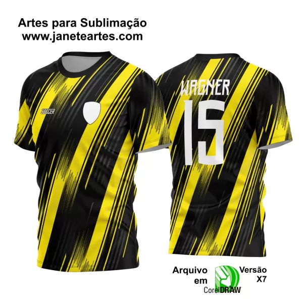 Arte Vetor Estampa Camisa Time Amador Futebol 2024