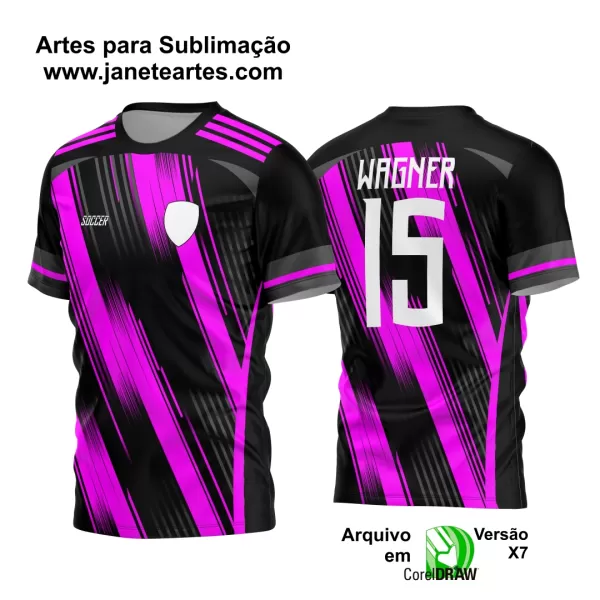 Arte Vetor Estampa Camisa Time Amador Futebol 2024