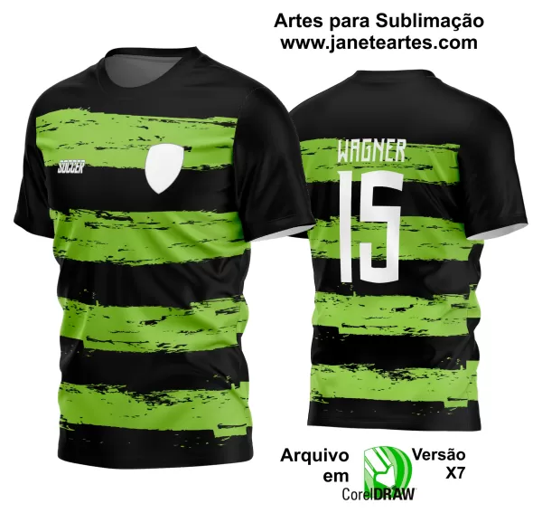 Arte Vetor Estampa Camisa Time Amador Futebol 2024