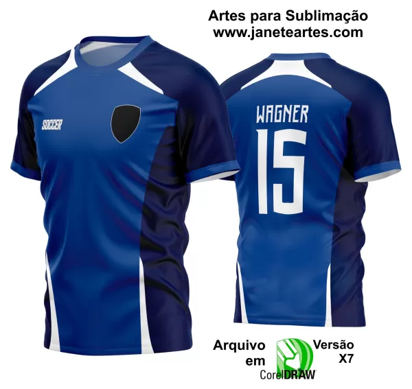 Arte Vetor Estampa Camisa Time Amador Futebol 2024