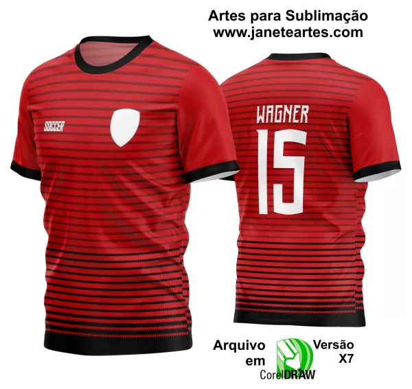 Arte Vetor Estampa Camisa Time Amador Futebol 2024