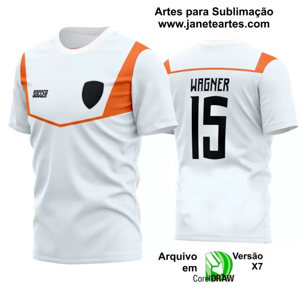 Arte Vetor Estampa Camisa Time Amador Futebol 2024