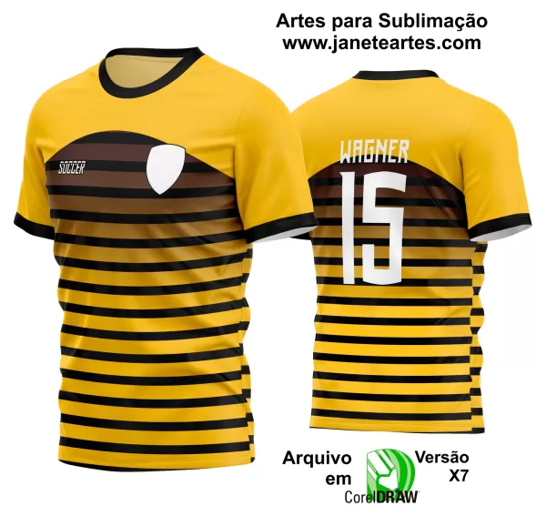 Arte Vetor Estampa Camisa Time Amador Futebol 2024