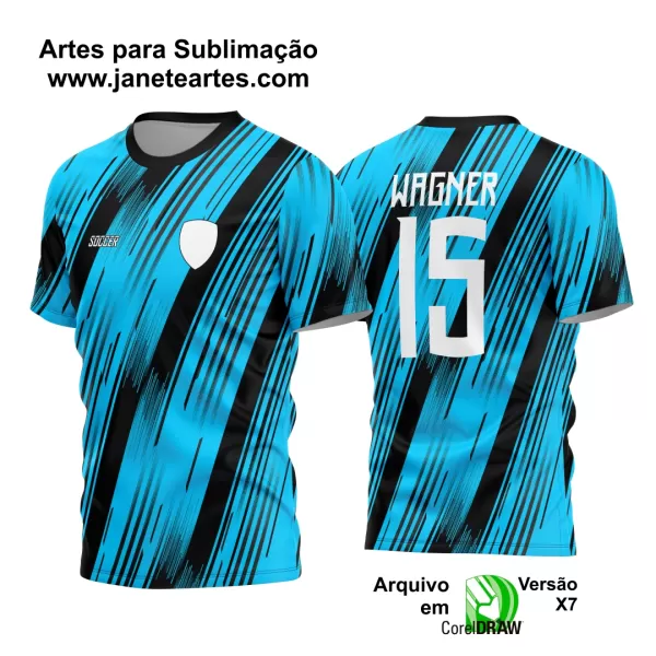 Arte Vetor Estampa Camisa Time Amador Futebol 2024