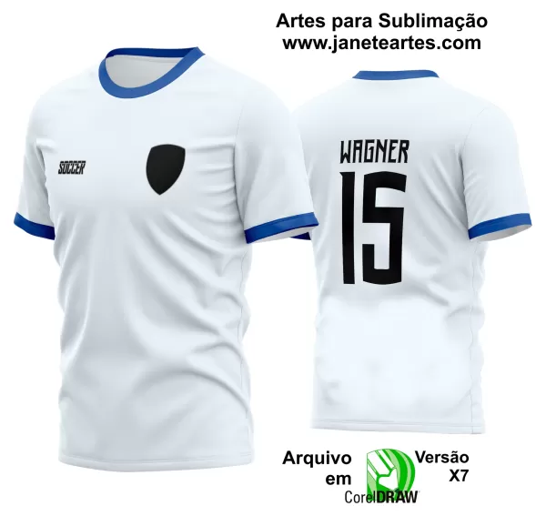 Arte Vetor Estampa Camisa Time Amador Futebol 2024