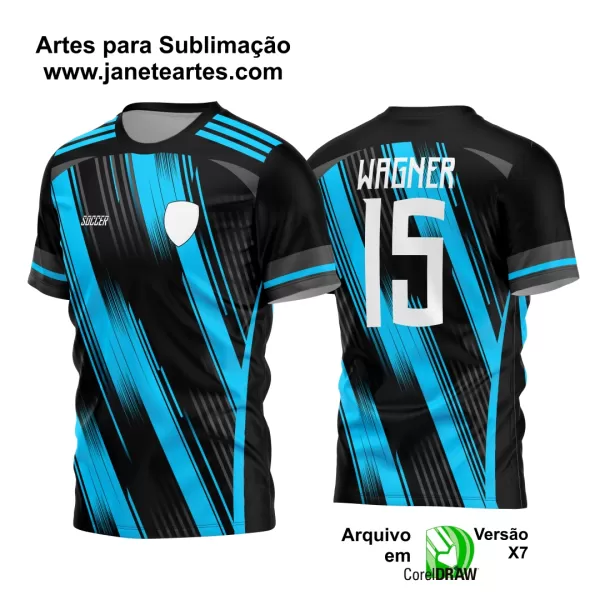 Arte Vetor Estampa Camisa Time Amador Futebol 2024