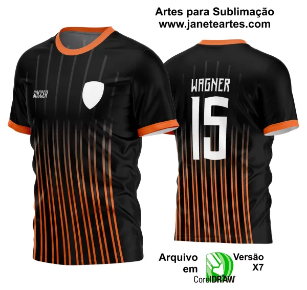 Arte Vetor Estampa Camisa Time Amador Futebol 2024