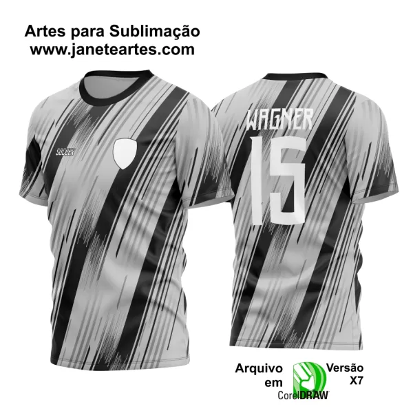 Arte Vetor Estampa Camisa Time Amador Futebol 2024