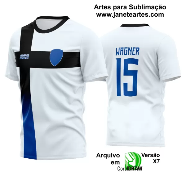 Arte Vetor Estampa Camisa Time Amador Futebol 2024